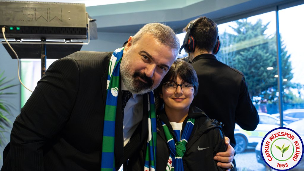 ÇAYKUR RİZESPOR’UMUZ RİZE’DE TEK YÜREK OLDU