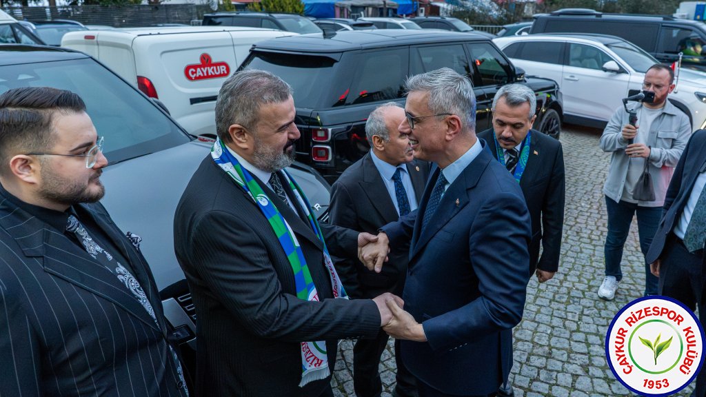 ÇAYKUR RİZESPOR’UMUZ RİZE’DE TEK YÜREK OLDU