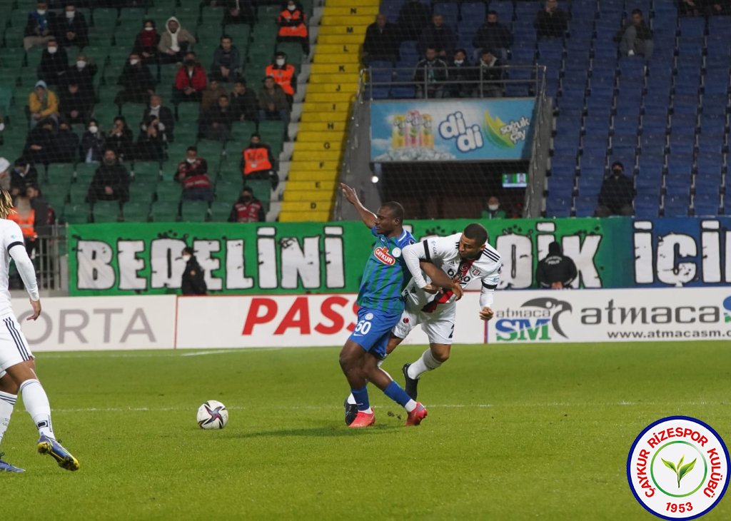 Çaykur Rizespor 2:2 Beşiktaş