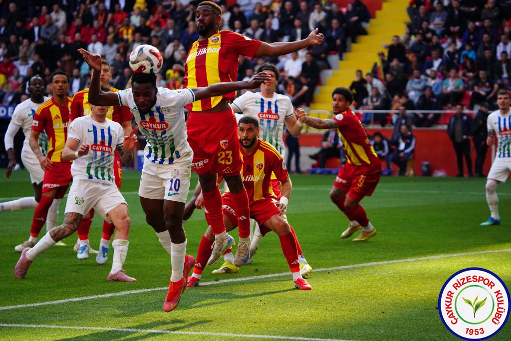 ZECORNER KAYSERİSPOR 2 - 0 ÇAYKUR RİZESPOR A.Ş.