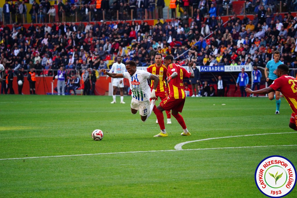 ZECORNER KAYSERİSPOR 2 - 0 ÇAYKUR RİZESPOR A.Ş.