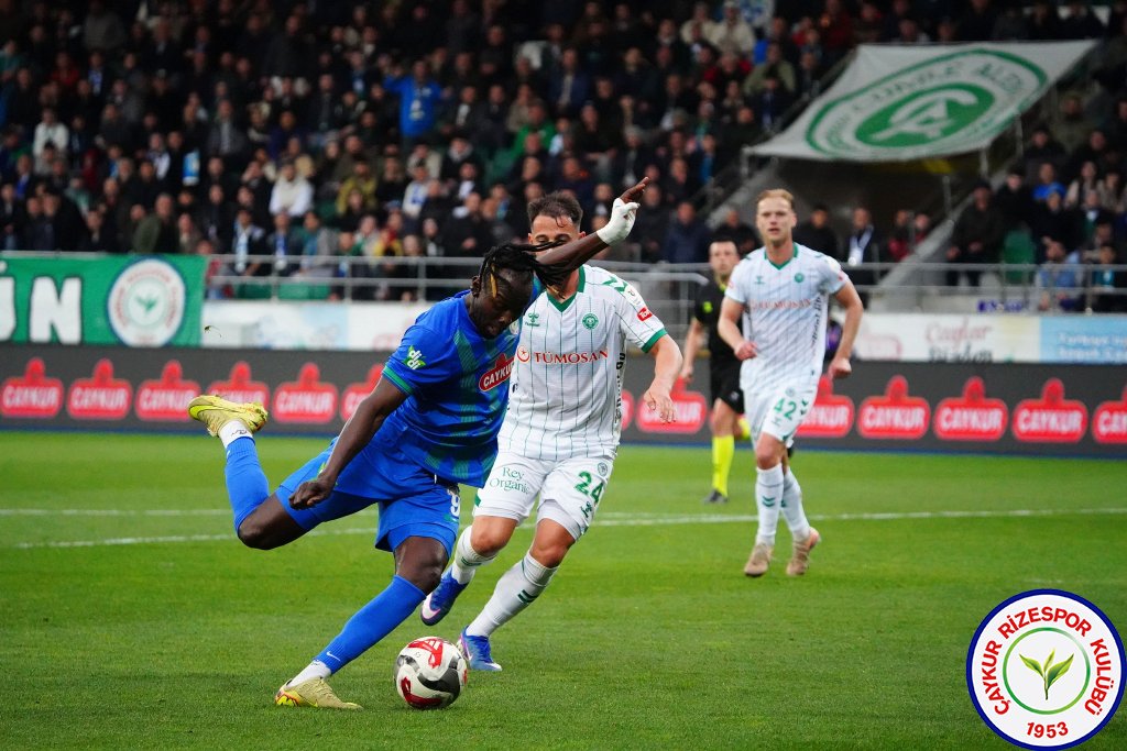 ÇAYKUR RİZESPOR 3 - 2 TÜMOSAN KONYASPOR