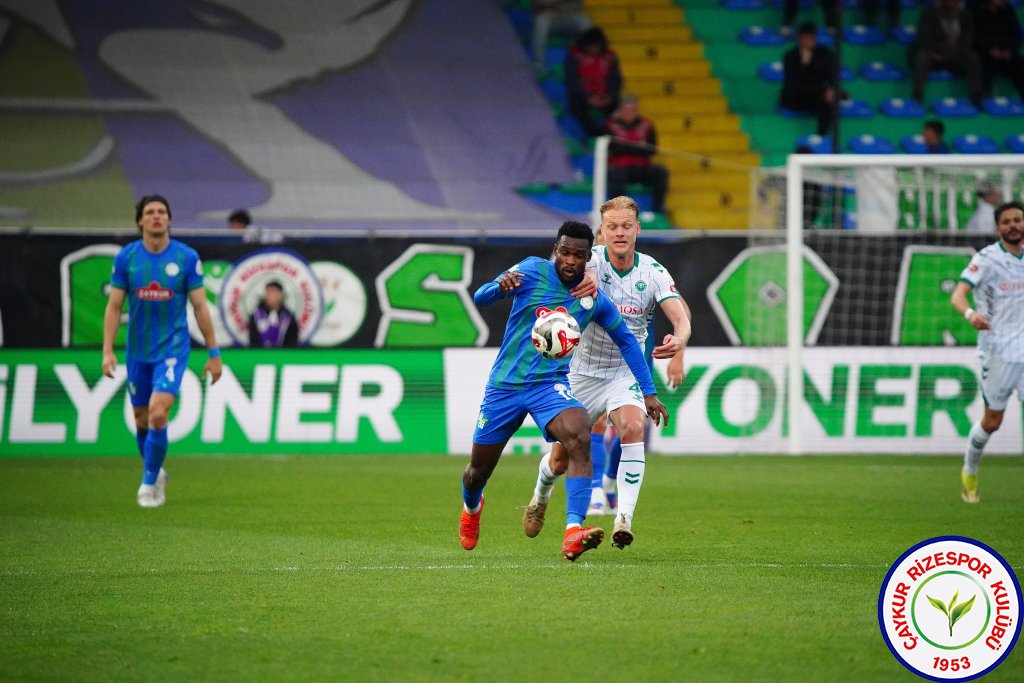 ÇAYKUR RİZESPOR 3 - 2 TÜMOSAN KONYASPOR