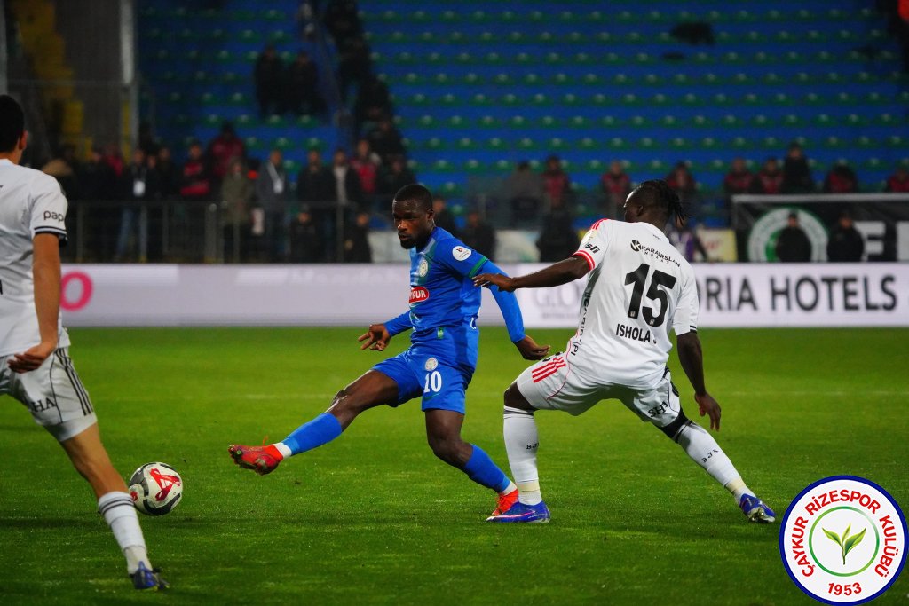 ÇAYKUR RİZESPOR 2 - 2 BEŞİKTAŞ