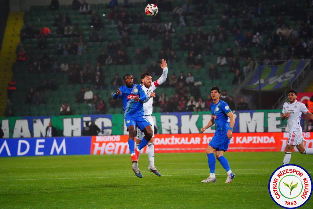 ÇAYKUR RİZESPOR 2 - 2 BEŞİKTAŞ