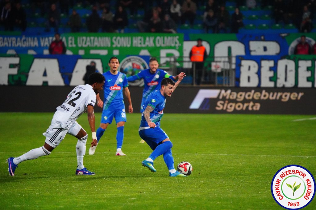 ÇAYKUR RİZESPOR 2 - 2 BEŞİKTAŞ