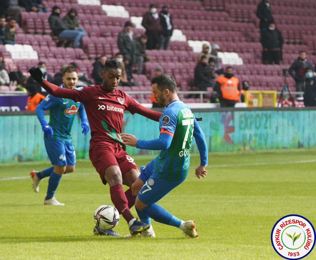 Atakaş Hatayspor 0:0 Çaykur Rizespor