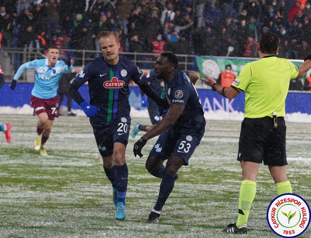 Çaykur Rizespor 3:2 Trabzonspor