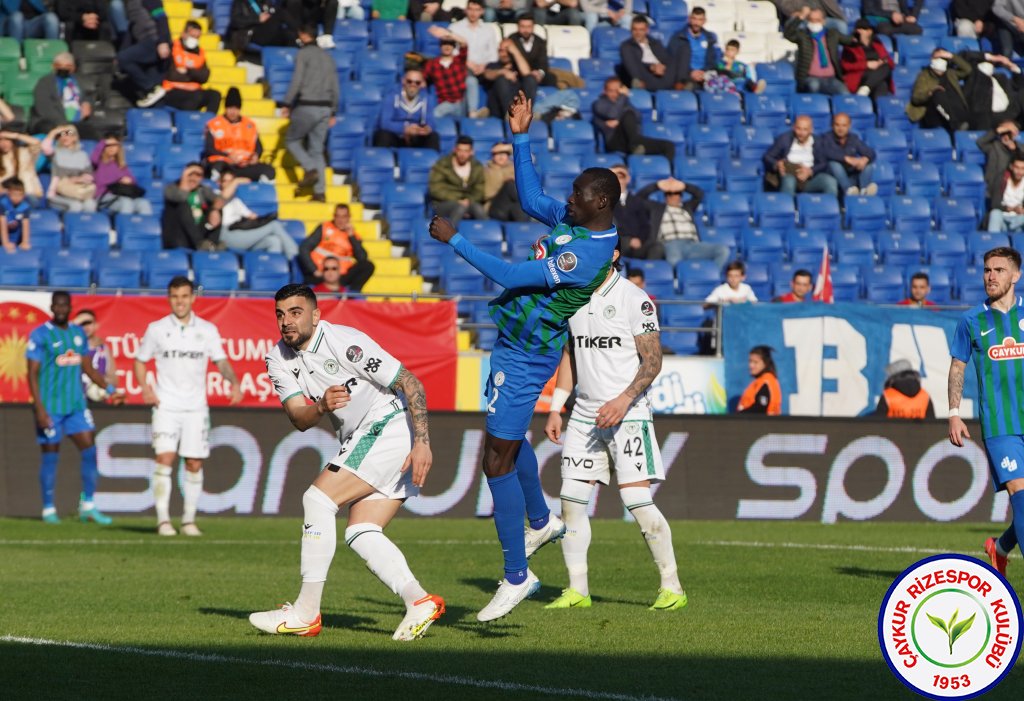 Çaykur Rizespor 2:1 İttifak Holding Konyaspor