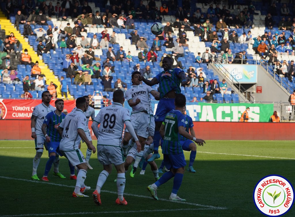 Çaykur Rizespor 2:1 İttifak Holding Konyaspor