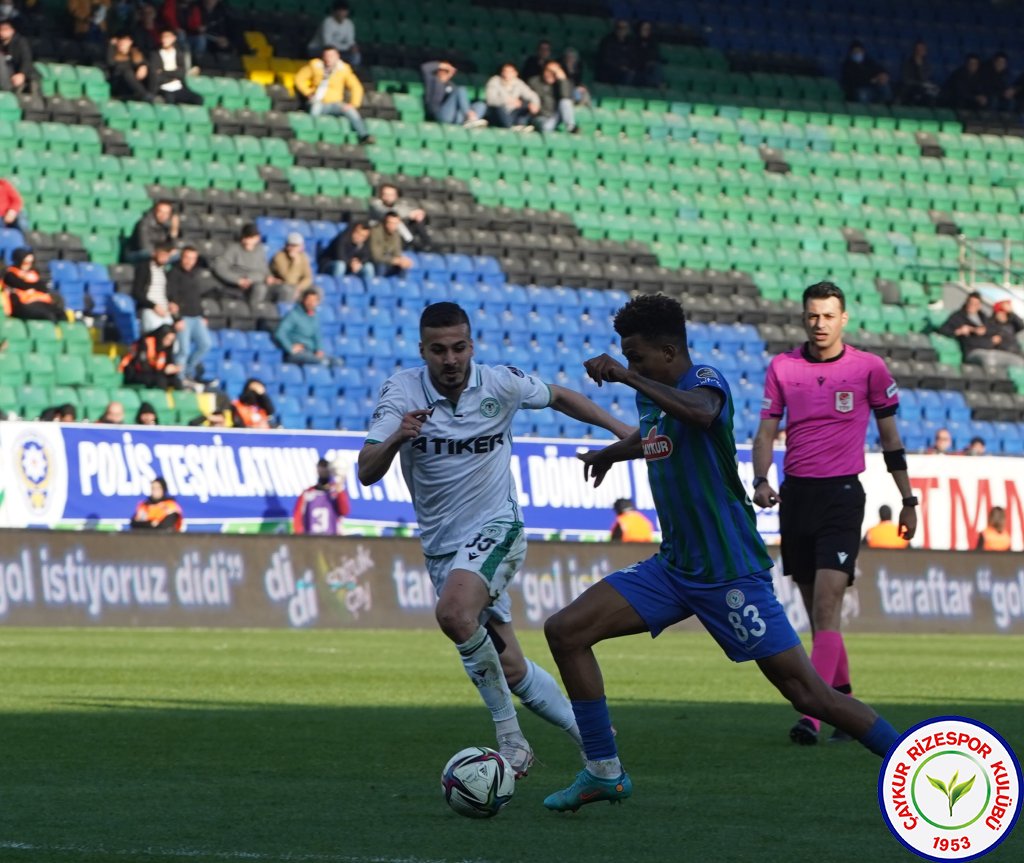 Çaykur Rizespor 2:1 İttifak Holding Konyaspor