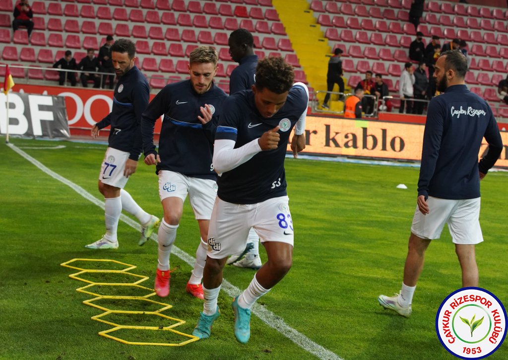 Yukatel Kayserispor 1:1 Çaykur Rizespor