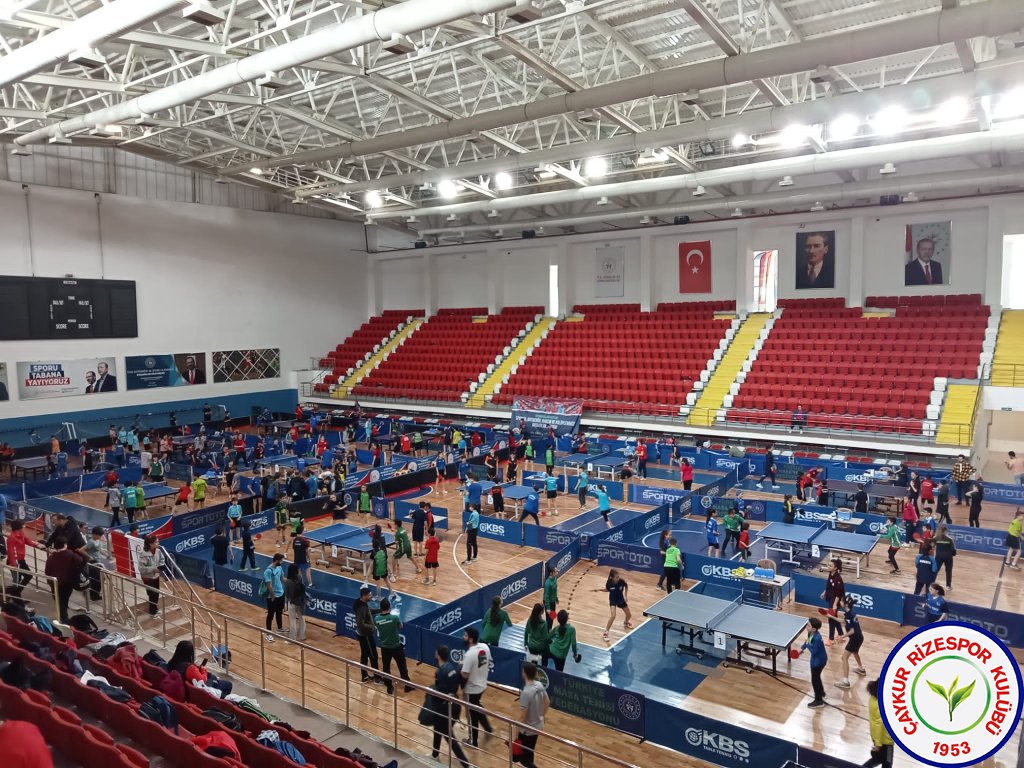 Çaykur Rizespor Masa Tenisi Takımı, Küçükler Takım - Ferdi Türkiye Şampiyonasına Katıldı