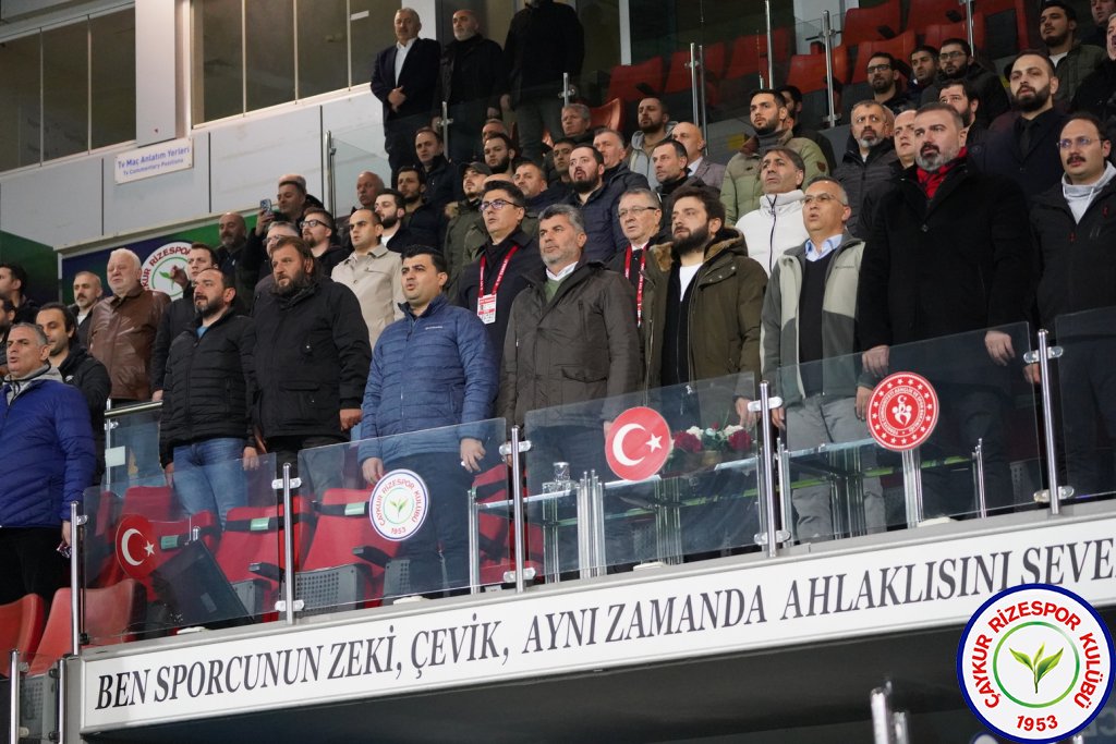 ÇAYKUR RİZESPOR 1 - 1 PENDİKSPOR / 16. haftayı 26 puanla 3. sırada tamamladık