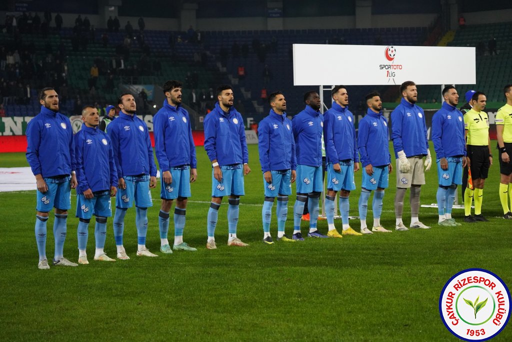 ÇAYKUR RİZESPOR 1 - 1 PENDİKSPOR / 16. haftayı 26 puanla 3. sırada tamamladık