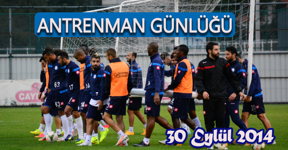 ANTRENMAN GÜNLÜĞÜ 30 EYLÜL