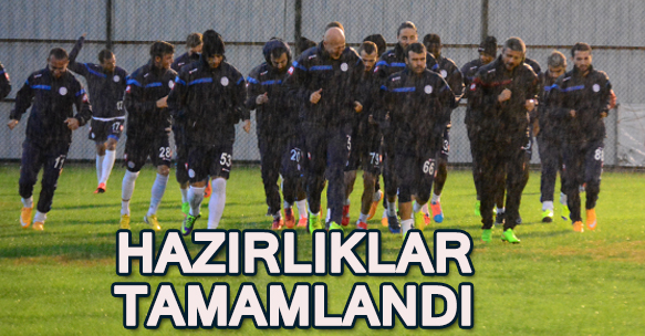 BALIKESİRSPOR HAZIRLIKLARI TAMAMLANDI