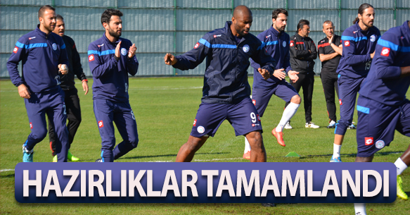 FENERBAHÇE MAÇI HAZIRLIKLARI TAMAMLANDI