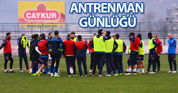 ANTRENMAN GÜNLÜĞÜ 25 ŞUBAT 2015 ÇARŞAMBA