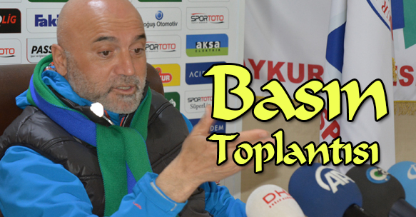 HİKMET KARAMAN BASIN TOPLANTISI