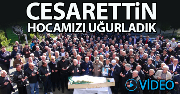 CESARETTİN ALPTEKİN ANMA VE CENAZE TÖRENİ
