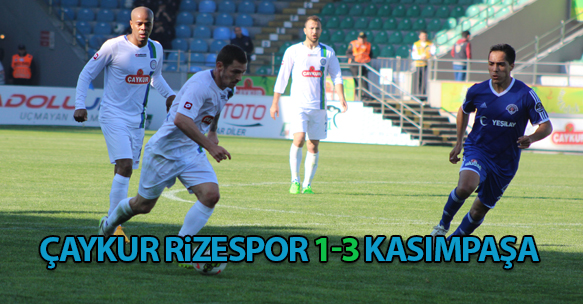 ÇAYKUR RİZESPOR 1-3 KASIMPAŞA