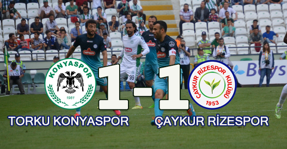 TORKU KONYASPOR 1-1 ÇAYKUR RİZESPOR