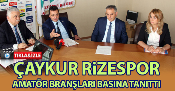 Amatör Branşlarla İlgili Kamuoyuna Bilgi Verildi