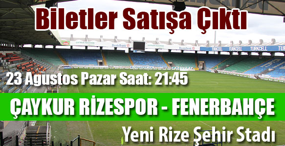 FENERBAHÇE MAÇI BİLETLERİ SATIŞA ÇIKTI