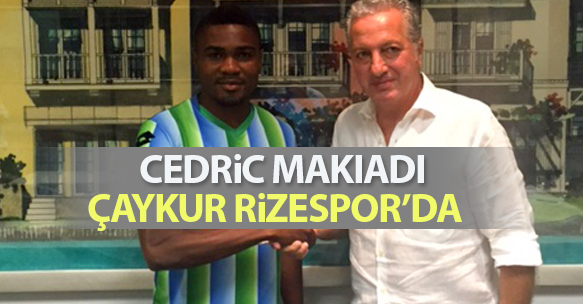 ÇAYKUR RİZESPOR BASIN BÜLTENİ (27 AĞUSTOS 2015) - Cedric Makiadi transferi