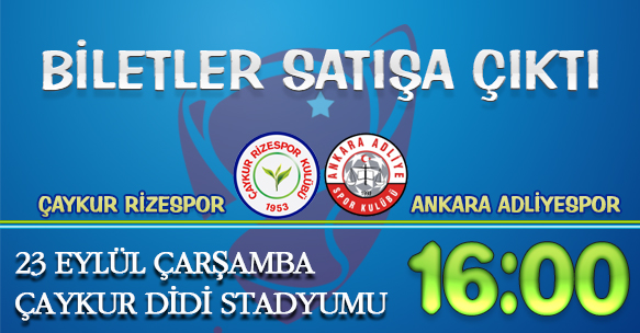KUPA MAÇI BİLETLERİ SATIŞTA