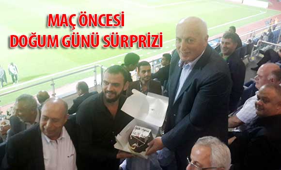 Halim Başkana 70. Yıl Sürprizi