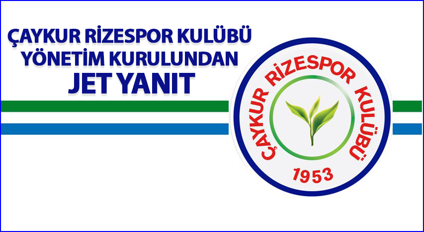 ÇAYKUR RİZESPOR - tekzip ihtarnameleri