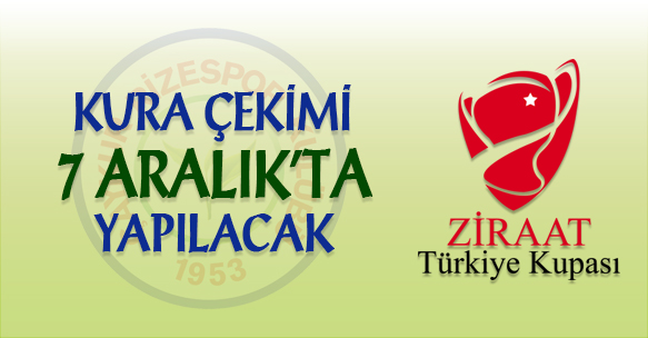 ZTK GRUP MÜSABAKALARI KURA ÇEKİMİ 7 ARALIK'TA YAPILACAK