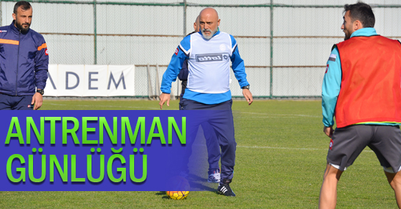 ANTRENMAN GÜNLÜĞÜ 14 ARALIK 2015 PAZARTESİ
