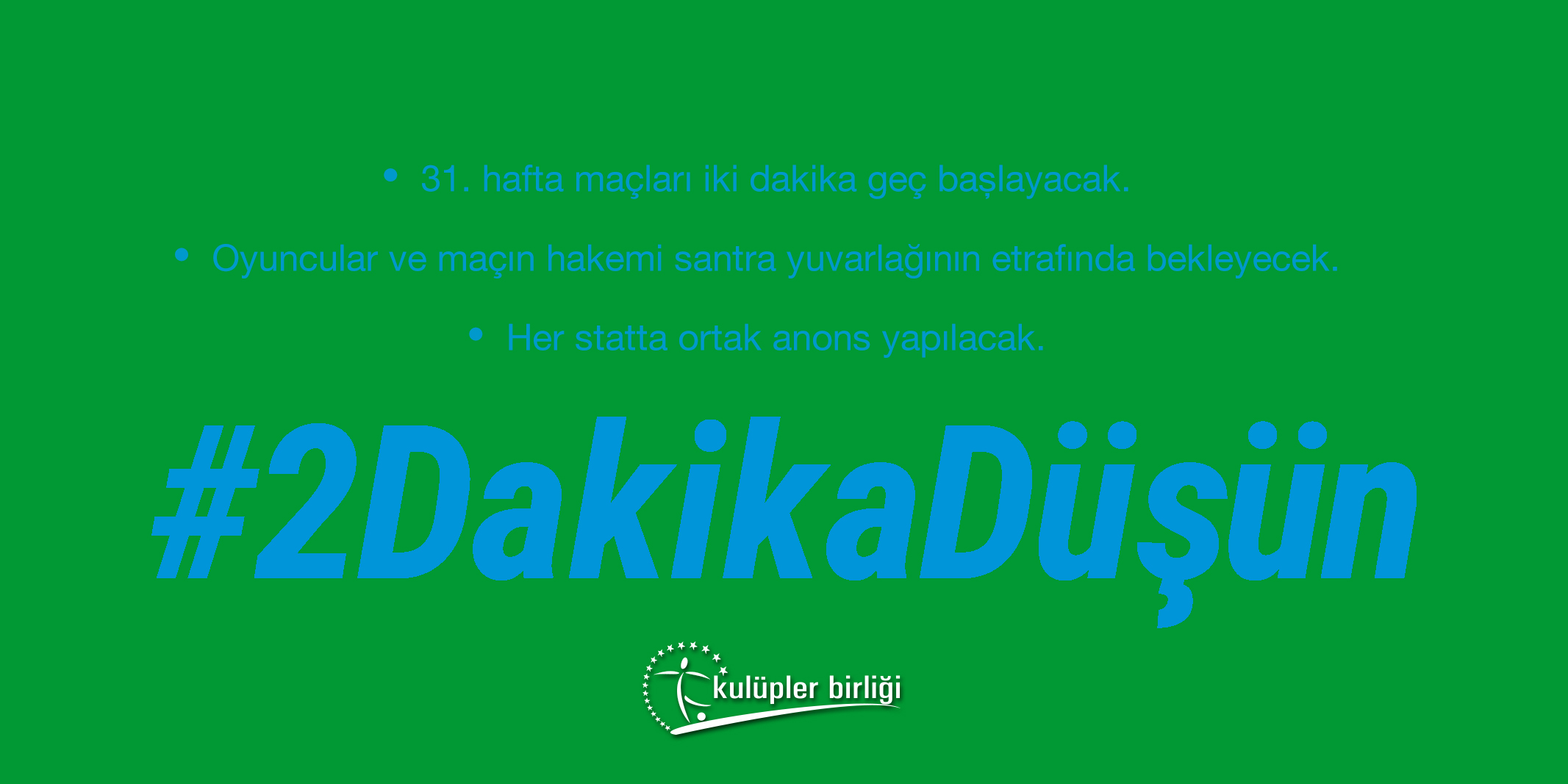 2 DAKİKA DÜŞÜN