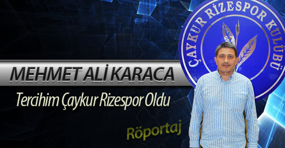 MEHMET ALİ KARACA RÖPORTAJI