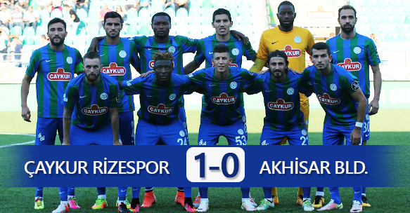 ÇAYKUR RİZESPOR 1-0 AKHİSAR BLD.