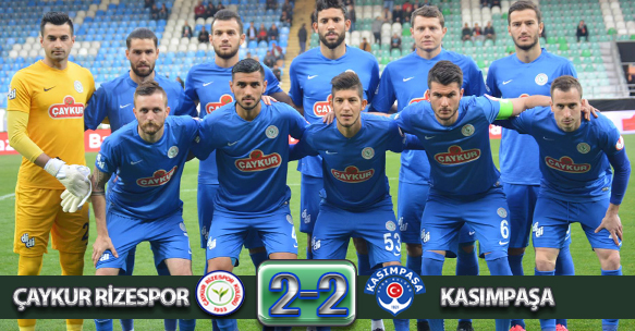 ÇAYKUR RİZESPOR 2-2 KASIMPAŞA