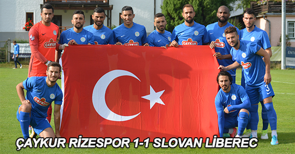 ÇAYKUR RİZESPOR 1-1 SLOVAN LİBEREC