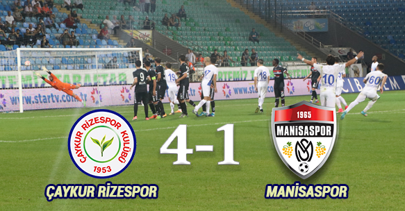 ÇAYKUR RİZESPOR 4-1 MANİSASPOR