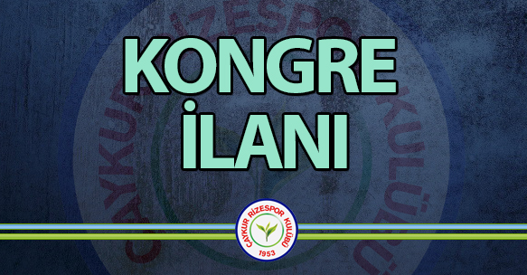 KONGRE İLANI