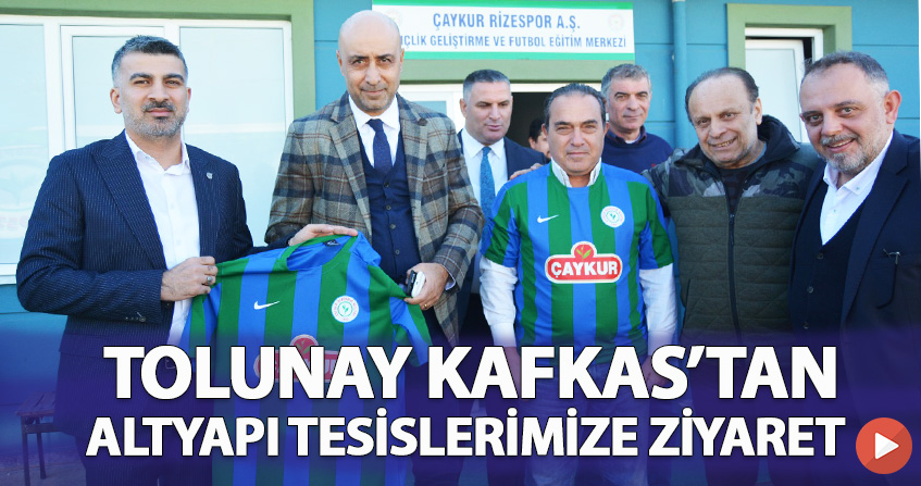 TOLUNAY KAFKAS'TAN ALTYAPI TESİSLERİMİZE ZİYARET