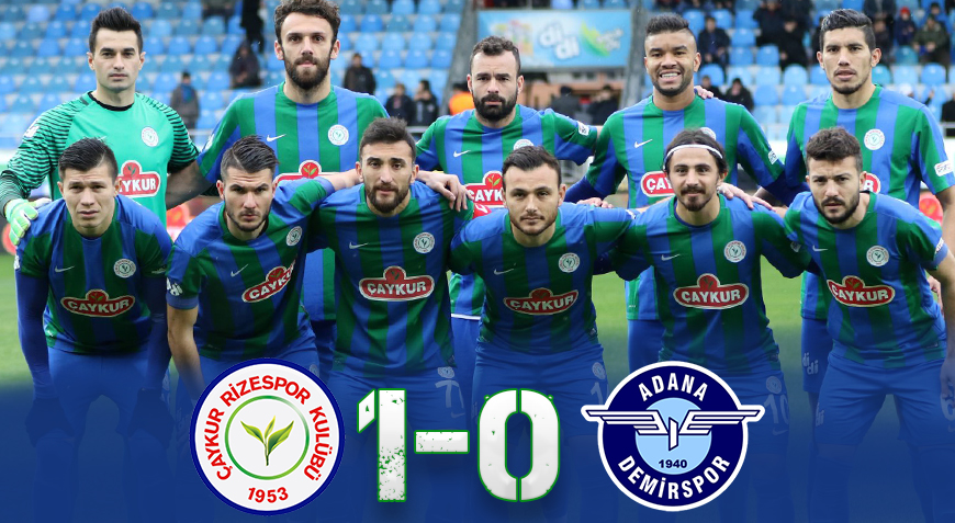 ÇAYKUR RİZESPOR 1-0 ADANA DEMİRSPOR