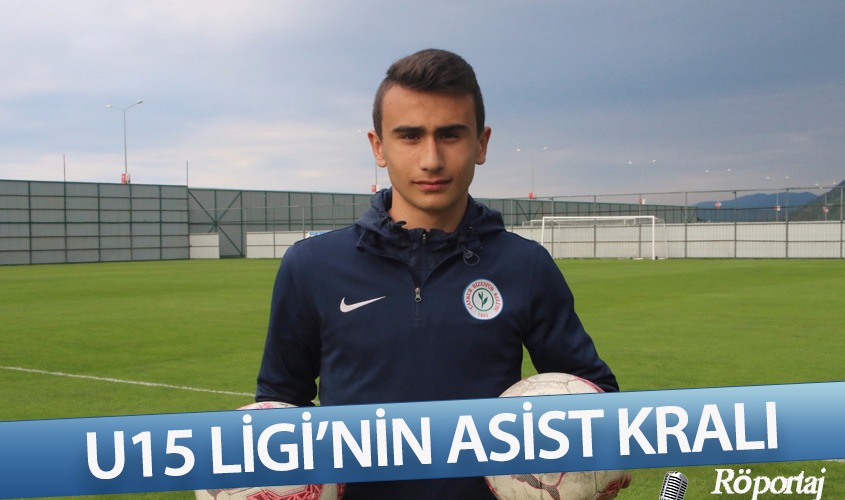 U15 LİGİNİN ASİST KRALI