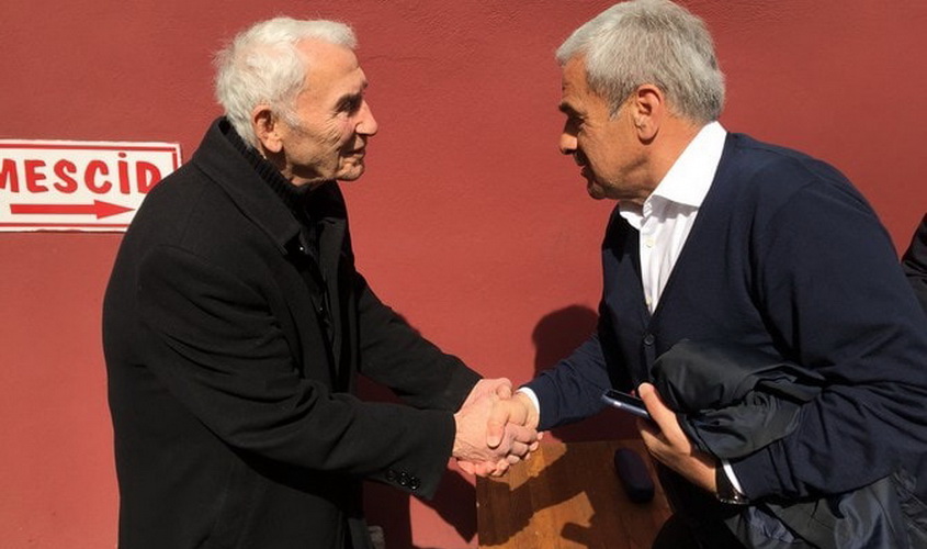 Başkanımız Hasan Kemal Yardımcı ve Şenol Birol, Rize Anafartalar Caddesi esnafıyla