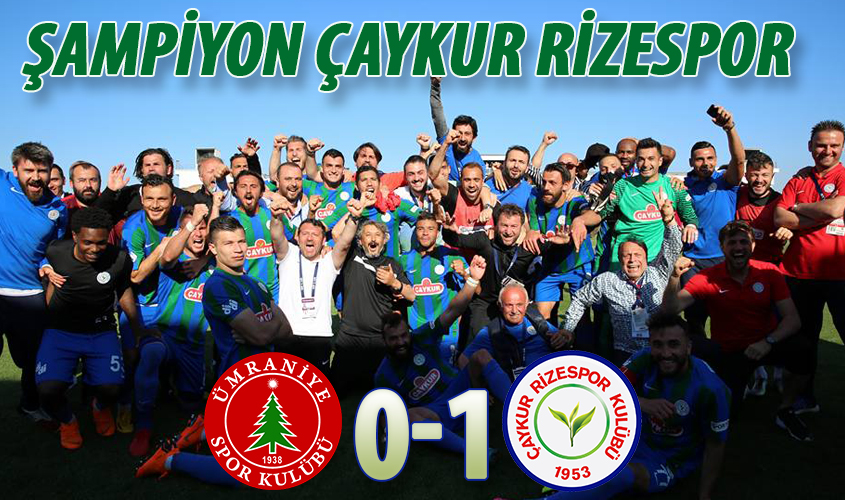 ÜMRANİYESPOR 0-1 ÇAYKUR RİZESPOR