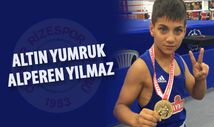 ALTIN YUMRUK ALPEREN YILMAZ