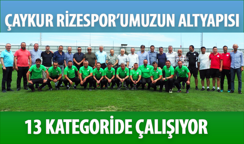 ATMACALARIN ALTYAPISI 13 KATEGORİDE ÇALIŞIYOR