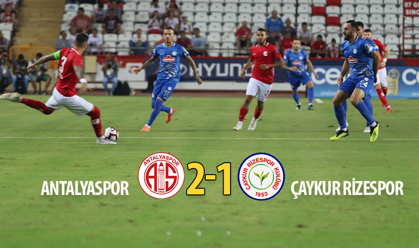 ANTALYASPOR 2-1 ÇAYKUR RİZESPOR